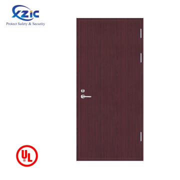 UL Listed 45 minute fire rated interior wood door  Wooden Exit Door For School